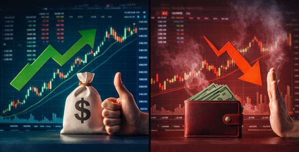 Lo bueno y lo malo de la inversión en la bolsa