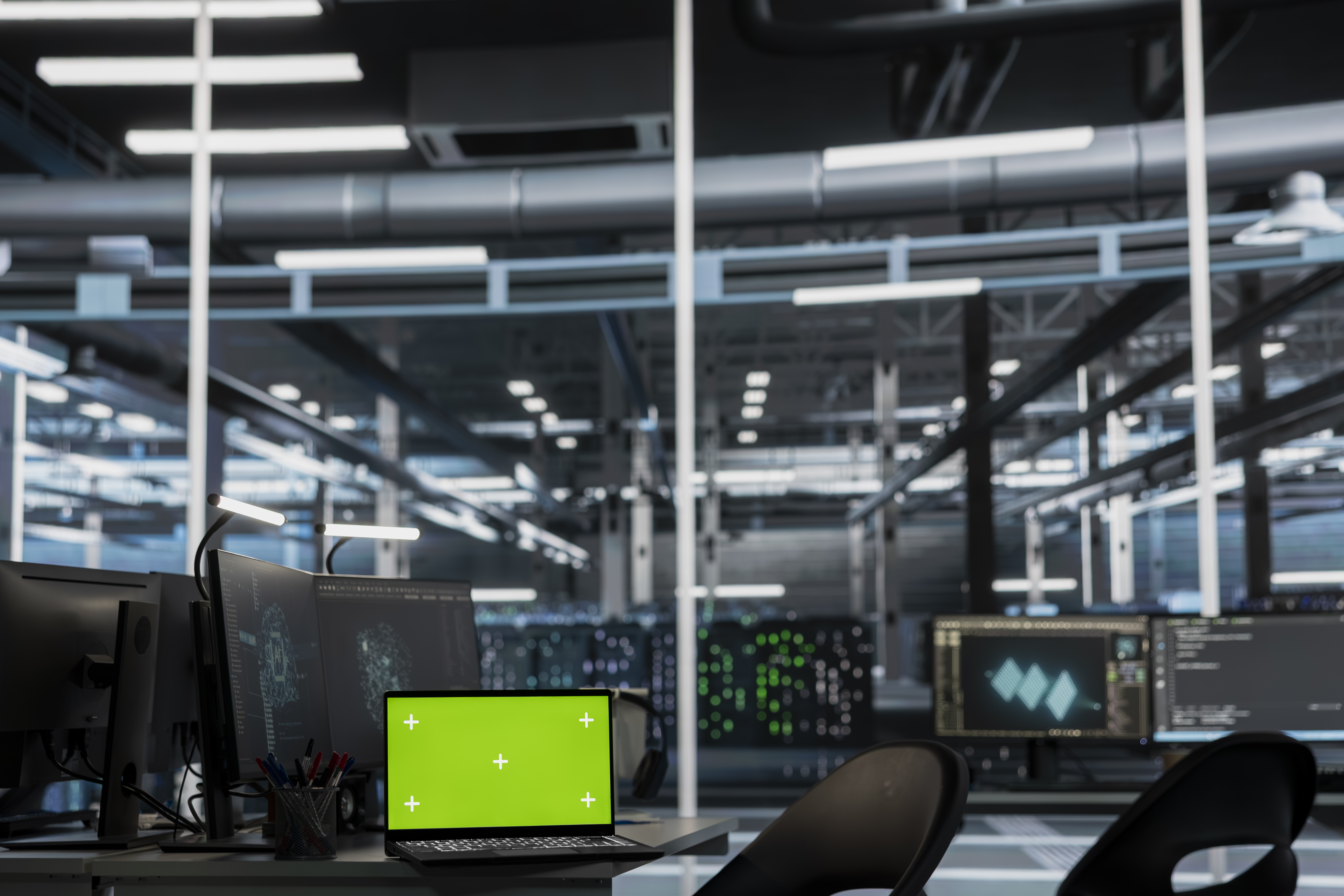 Green Screen Laptop AI Workstation 2025.jpg Green Screen Laptop AI Workstation 2025.jpg