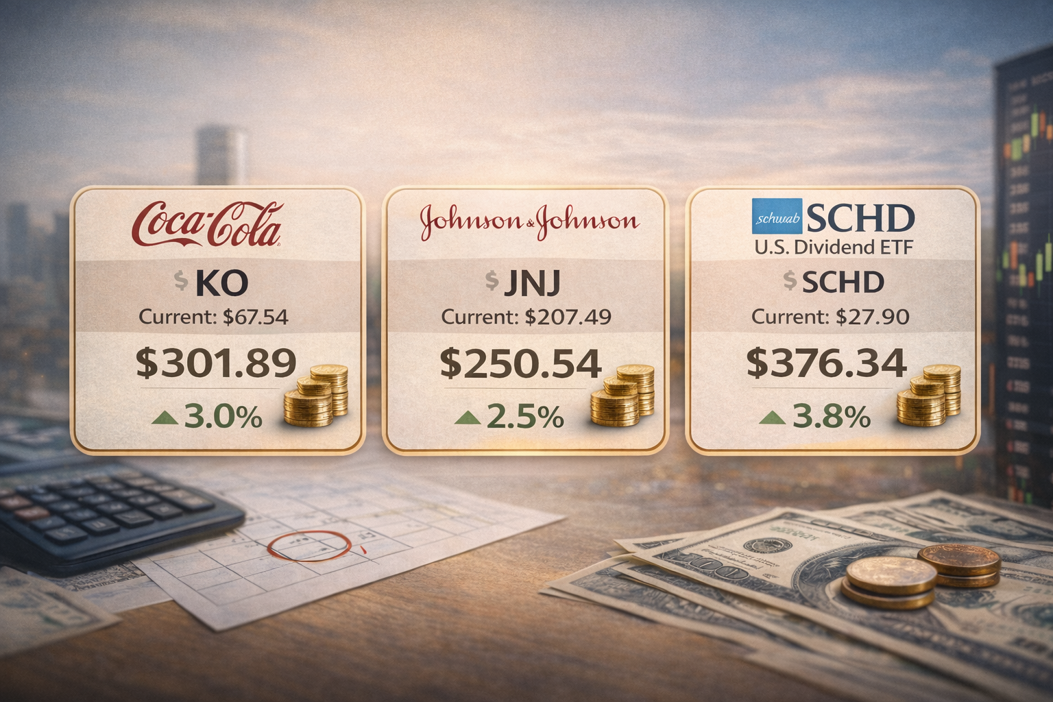 주식 배당금 예시