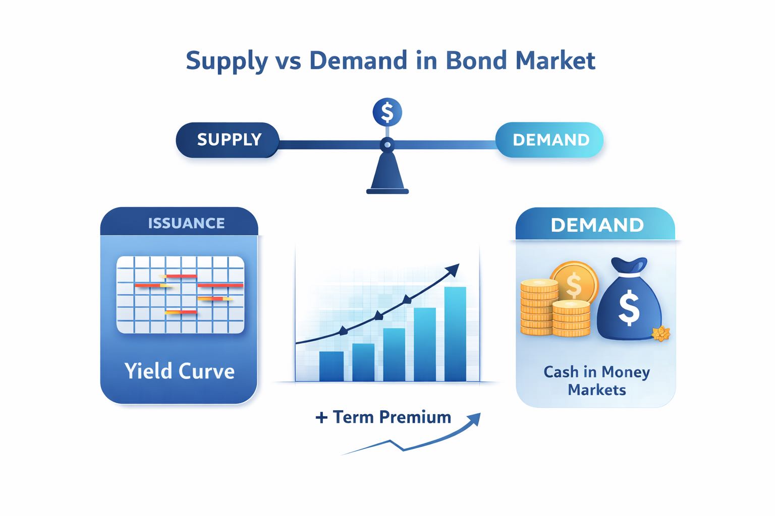 Supply vs Demand in Bond Market
