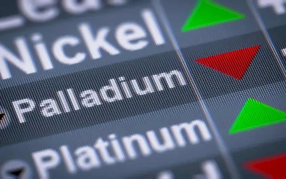 パラジウム価格が下落