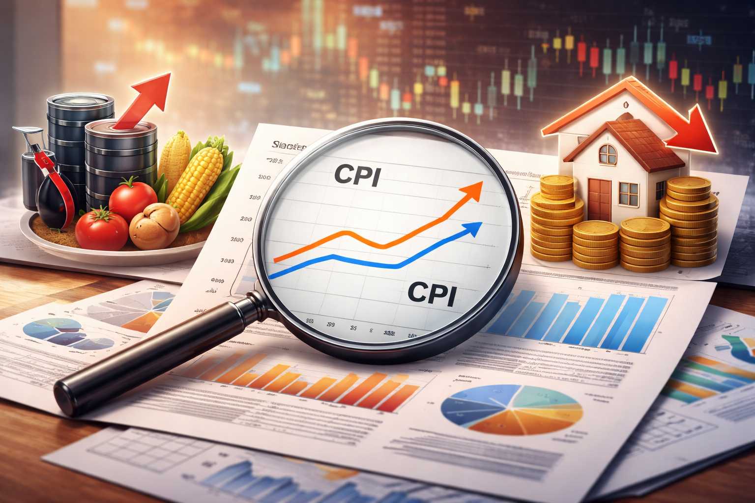 Headline CPi vs Core CPi