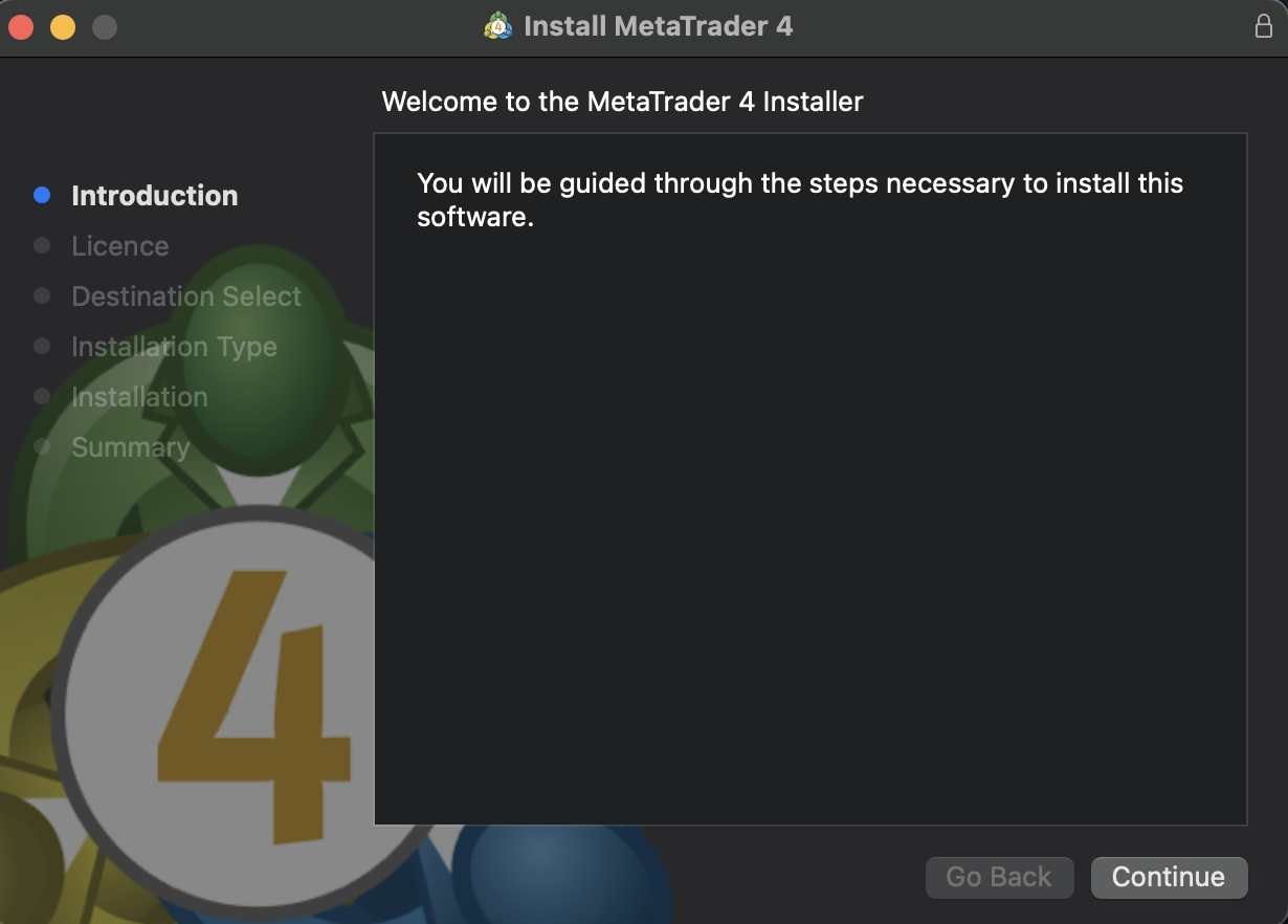 Install MetaTrader 4