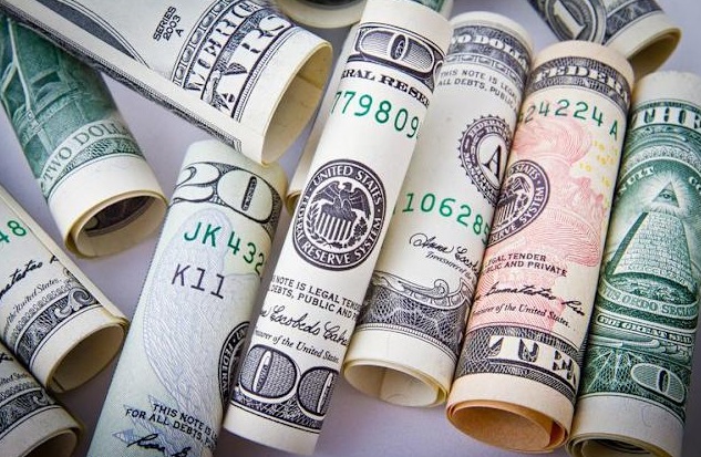 Billetes de dólares estadounidenses