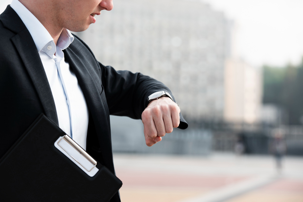 取引時間を把握するトレーダー