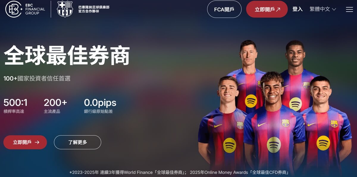 買股票開戶首選EBC金融集團