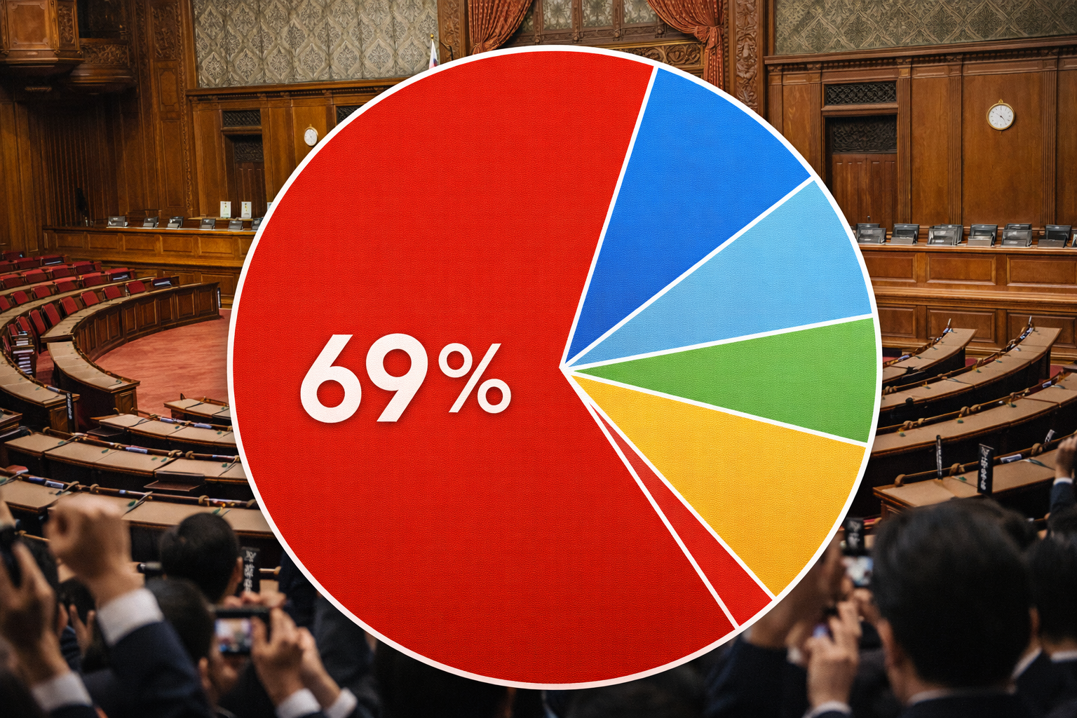 총선 압승 관련 이미지