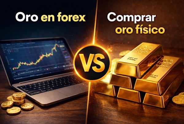 Oro en forex vs comprar oro físico: no es lo mismo