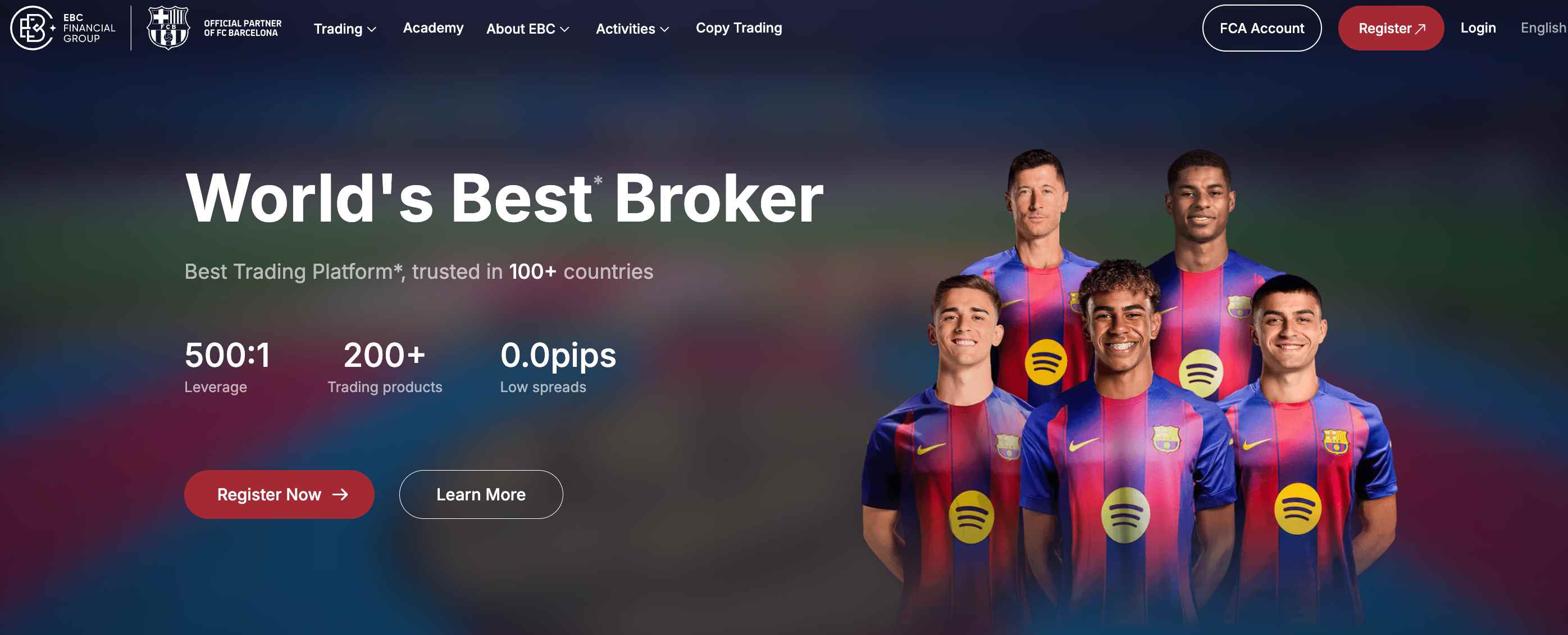 世界最高のブローカー - EBCファイナンシャルグループ World's Best Broker - EBC FInancial Group