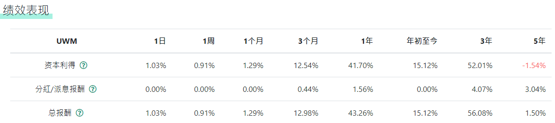 罗素2000 ETF2倍绩效表现 罗素2000 ETF2倍绩效表现