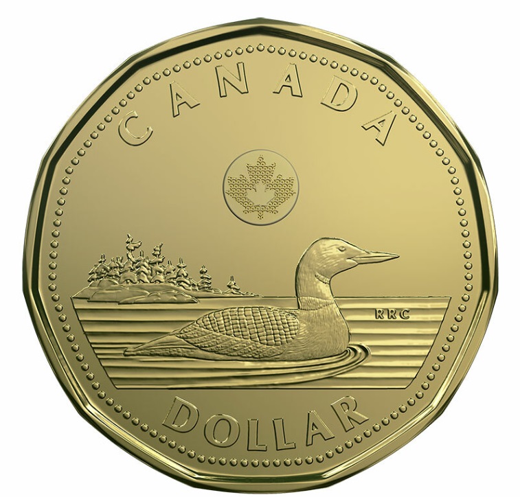 加元1元“Loonie”硬币