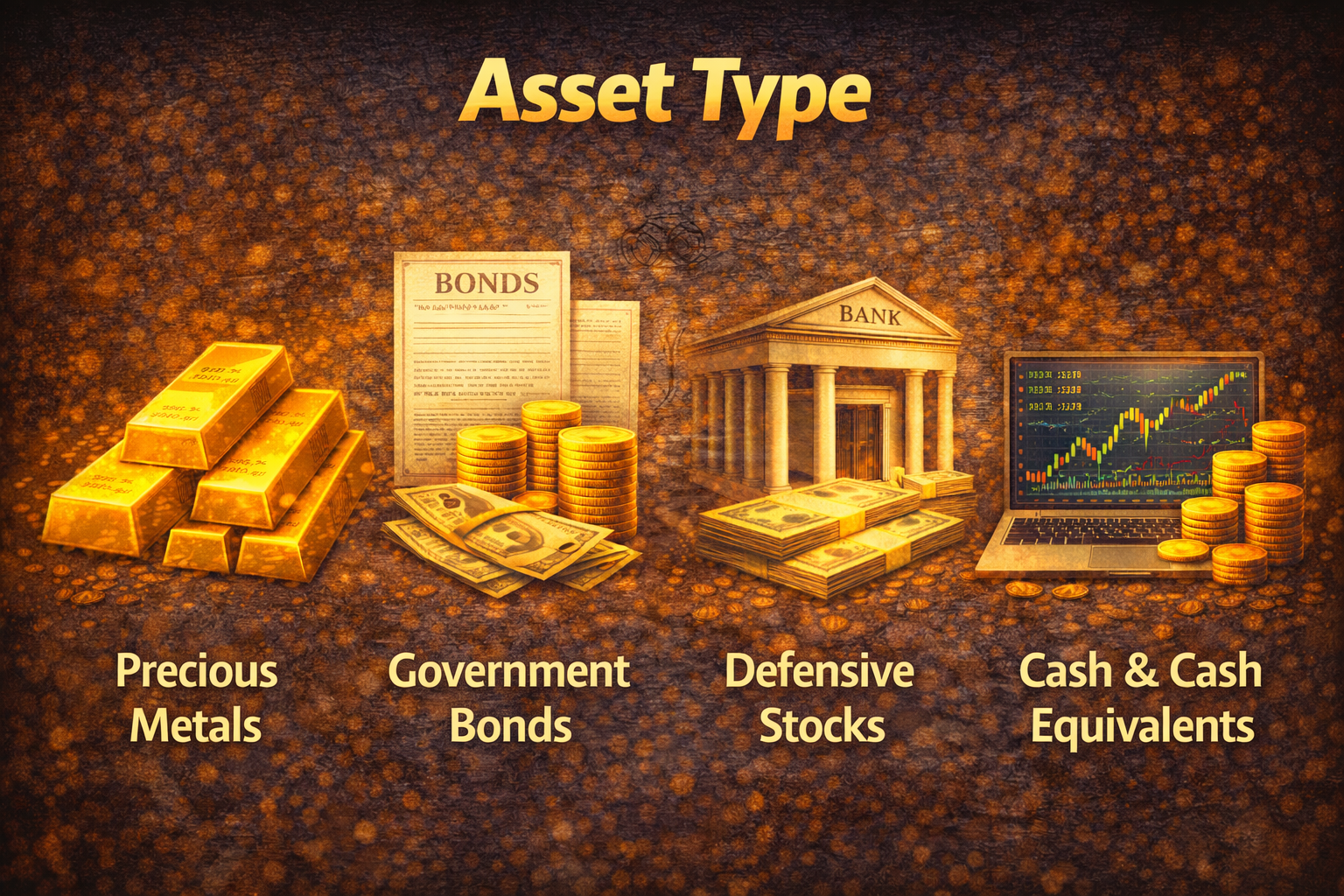 ตัวอย่างสินทรัพย์ป้องกันความเสี่ยง