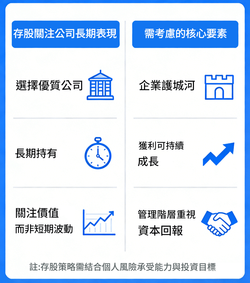 存股是什麼（存股的核心邏輯）