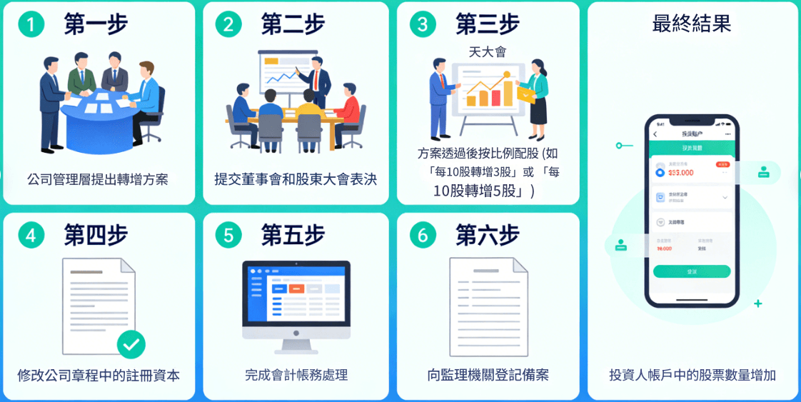 盈餘轉增資流程