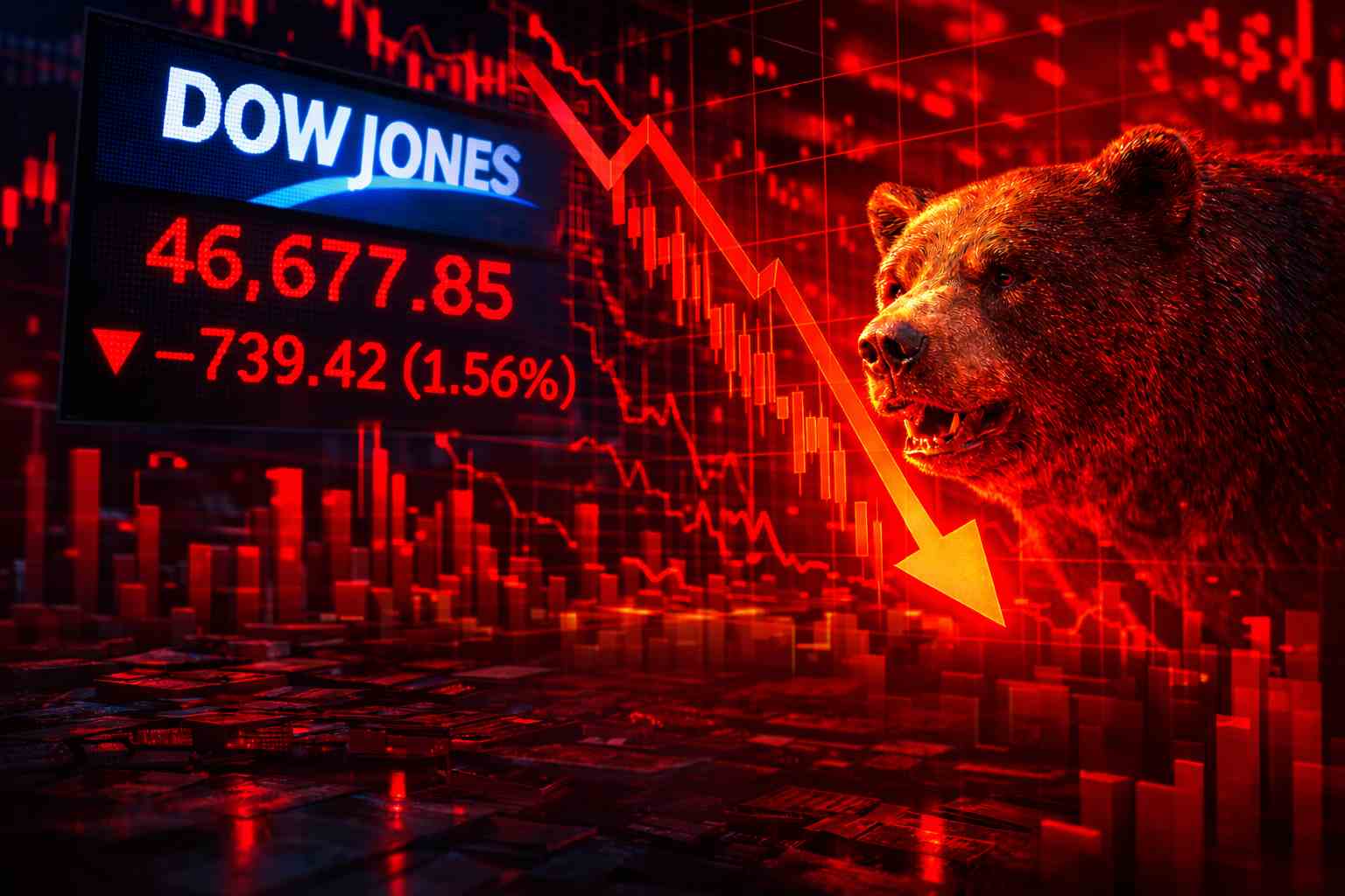 ทำไมดัชนีดาวโจนส์ถึงร่วง