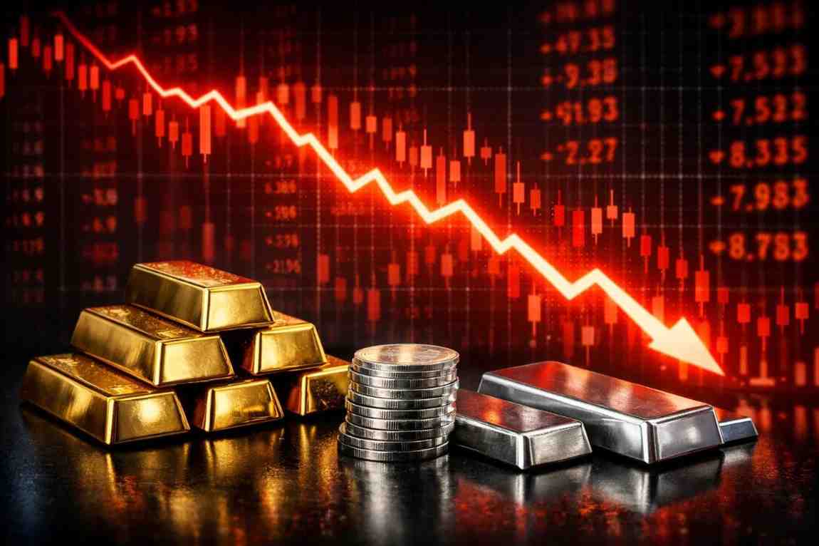 Gold and Silver Price Falling Gold and Silver Price Today