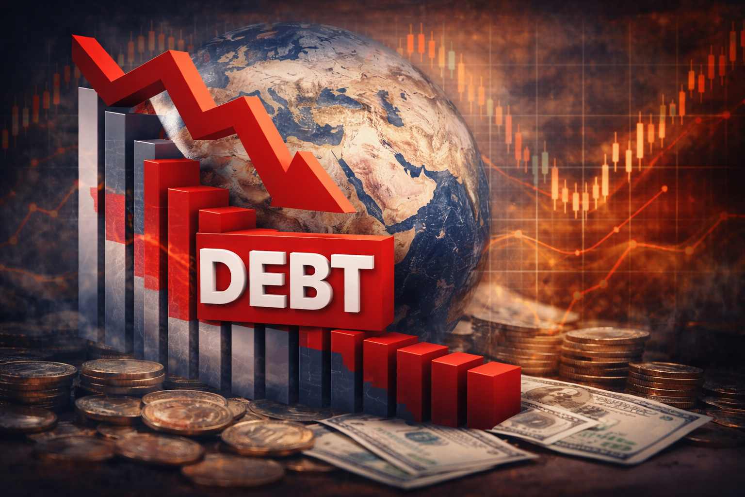 الديون العالمية تحرّك الذهب