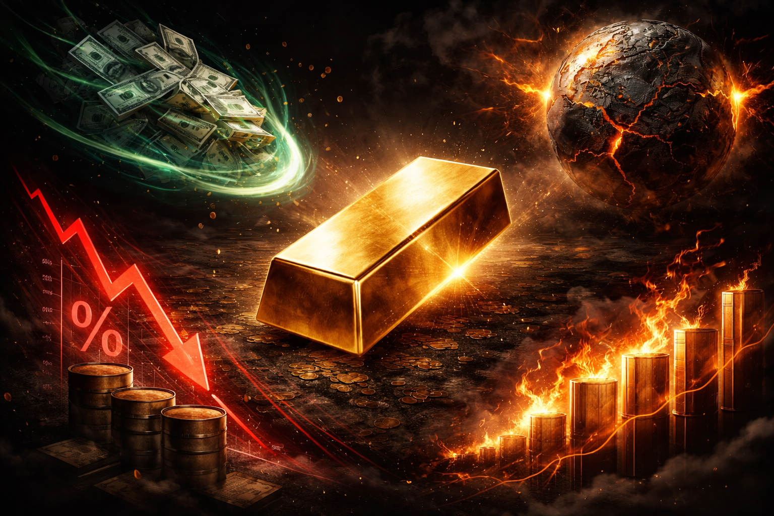 ปัจจัยมหภาคที่ต้องจับตา ราคาทองคำล่าสุด