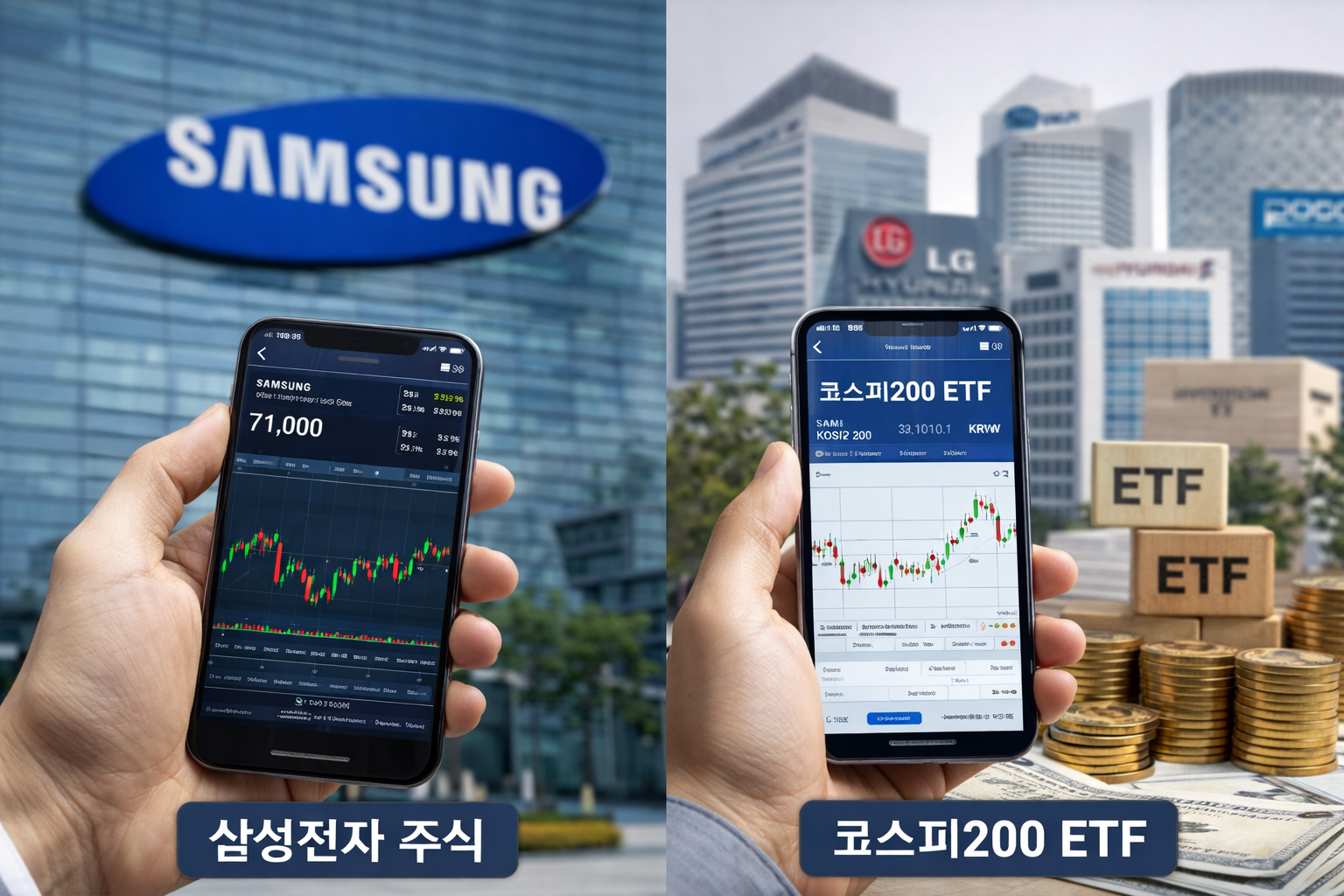 주식 ETF 차이점 주식 ETF 차이점