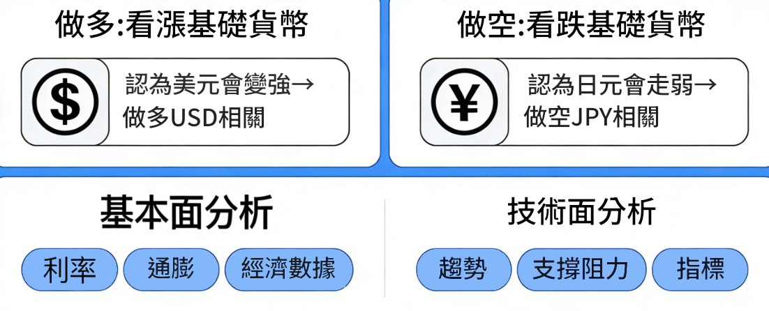 外匯交易教學（做多與做空）