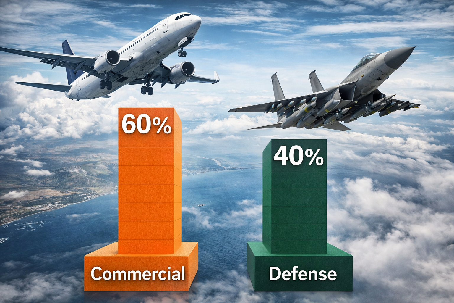 허니웰 항공 매출 점유율