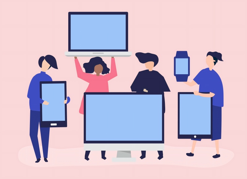 ディスプレイ業界の競争