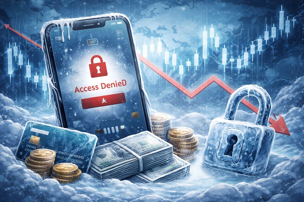 海外FXの口座凍結