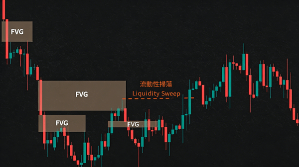 公允價值缺口圖表趨勢