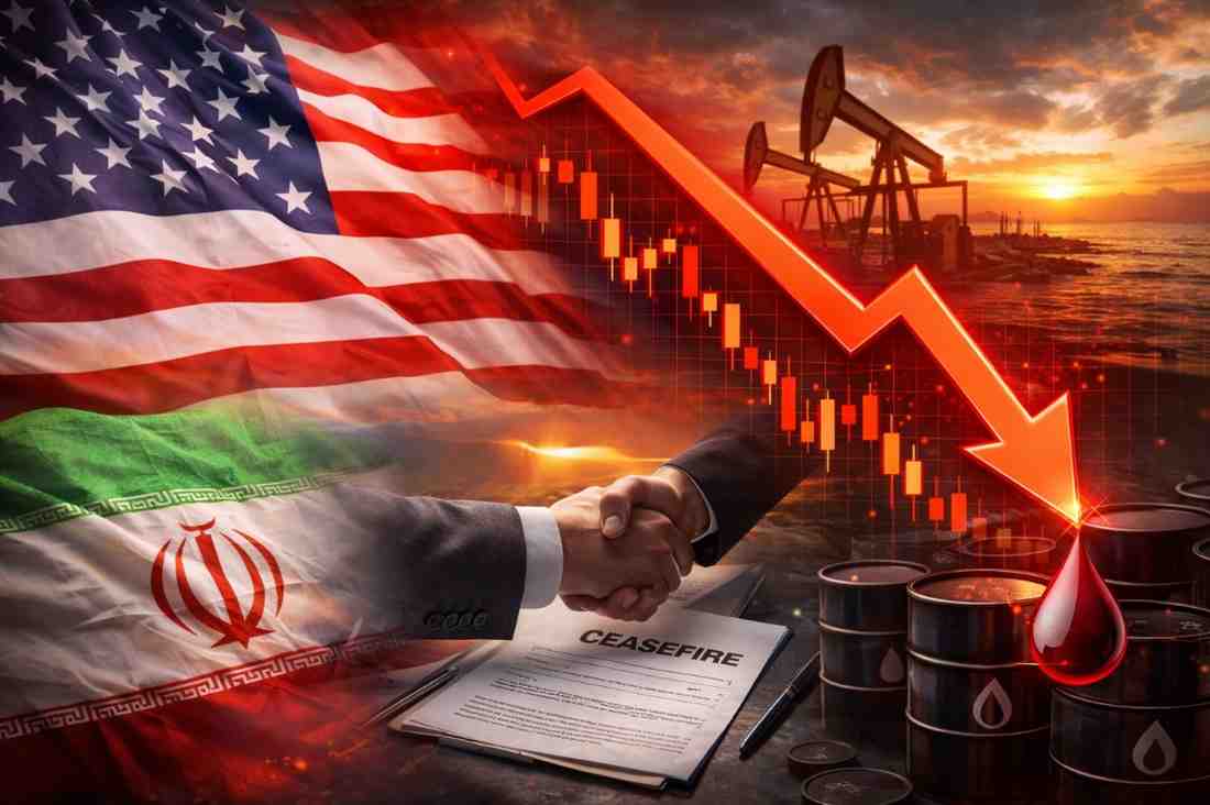 Oil Prices Drop After Ceasefire Talks