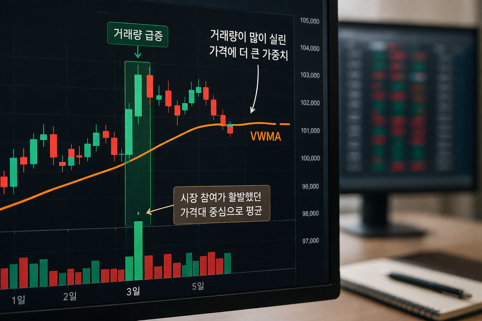 거래량 가중이동평균