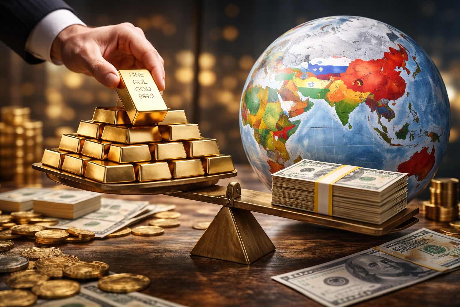 BRICS Gold Reserve Is Going Up