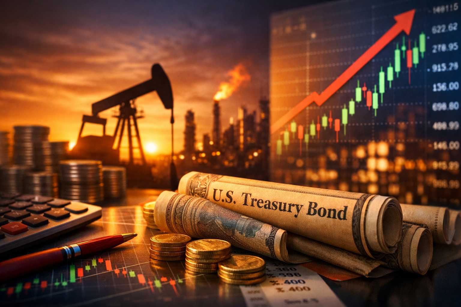तेल कैसे यूएस ट्रेजरी यील्ड को प्रभावित कर रहा है