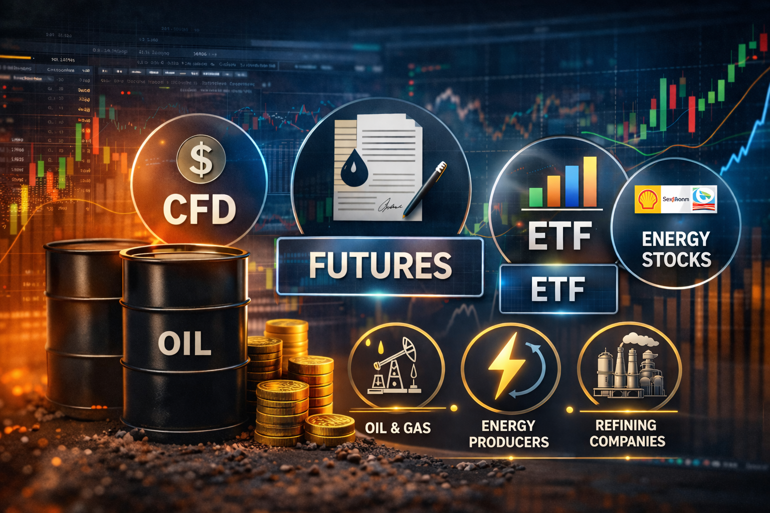 Oil trading infographic with financial icons.png Oil trading infographic with financial icons.png