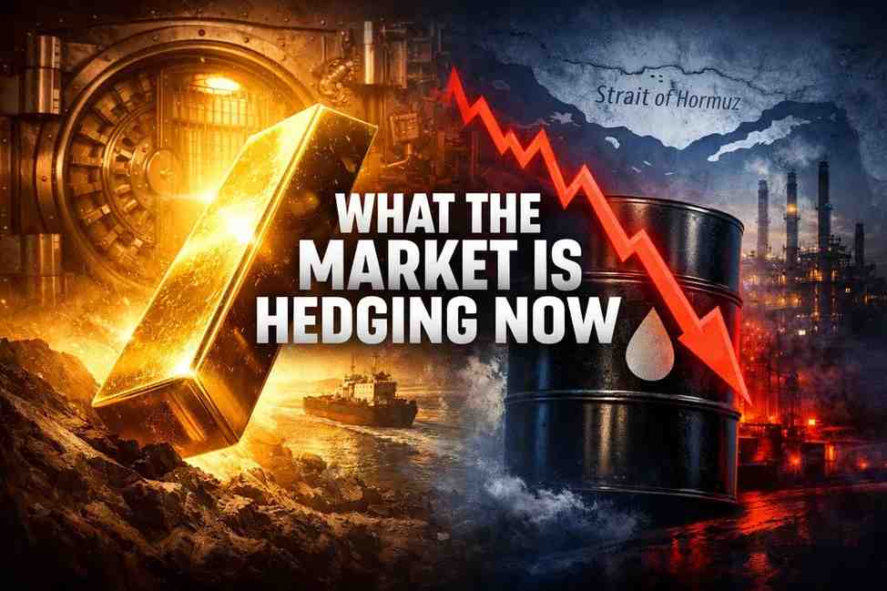 Gold Rises as Oil Falls