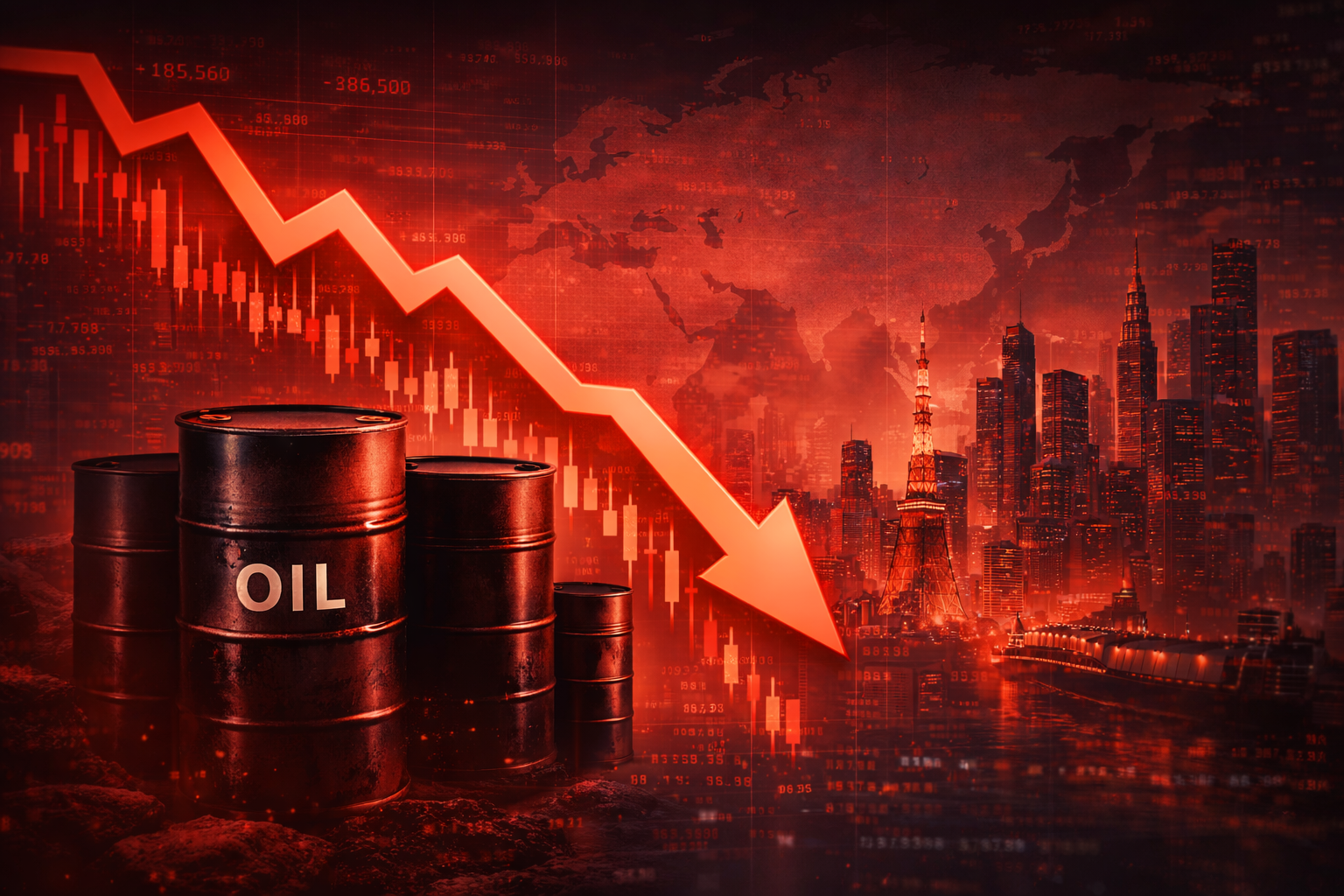 Rising oil prices impact Asian markets.png