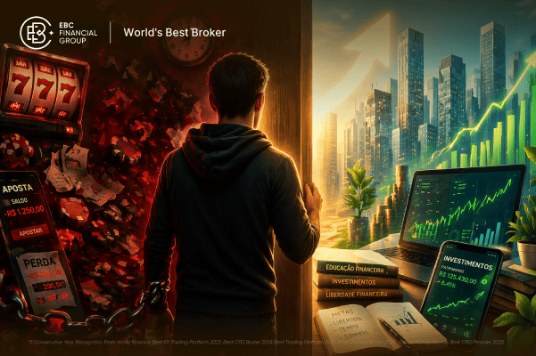 Como parar de apostar e migrar para o mercado financeiro