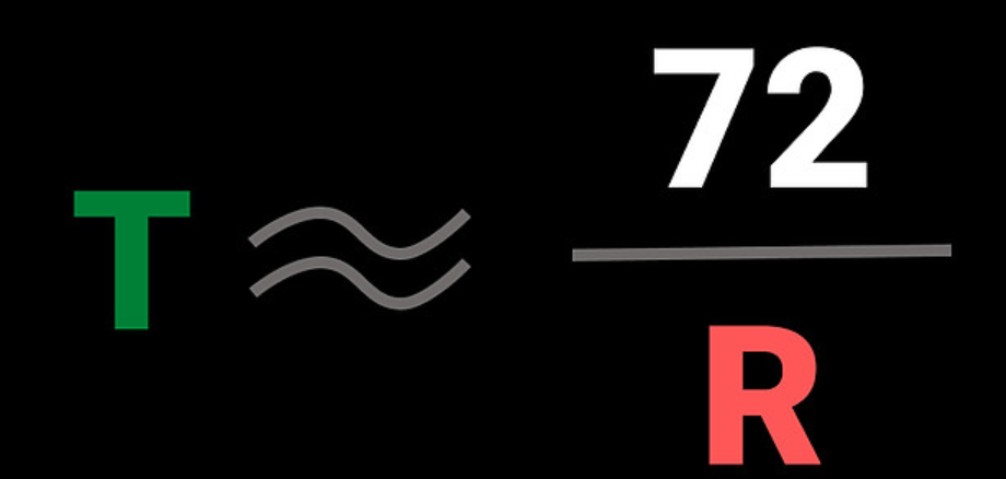 72 法则公式计算