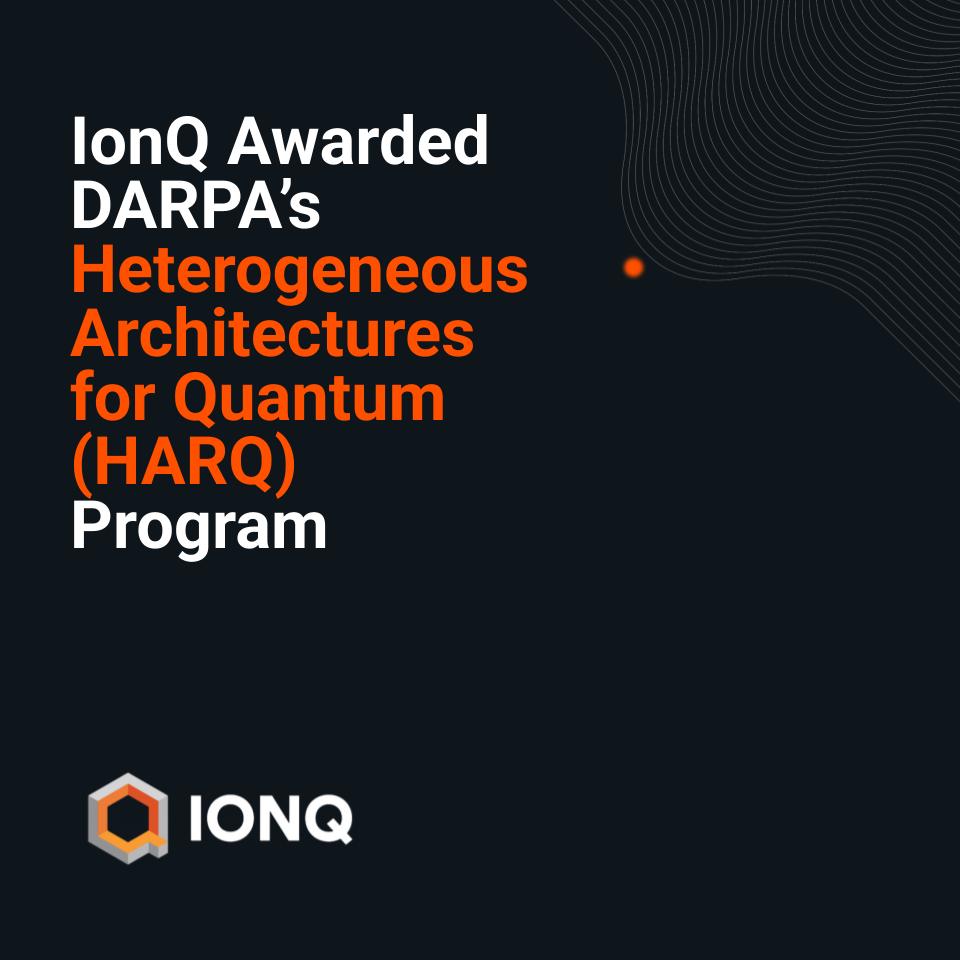 Prêmio IonQ HARQ Why Is IonQ Stock Up Today