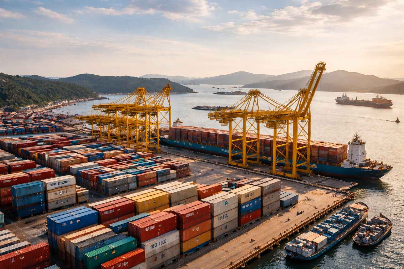 Korea Exports Helping Won