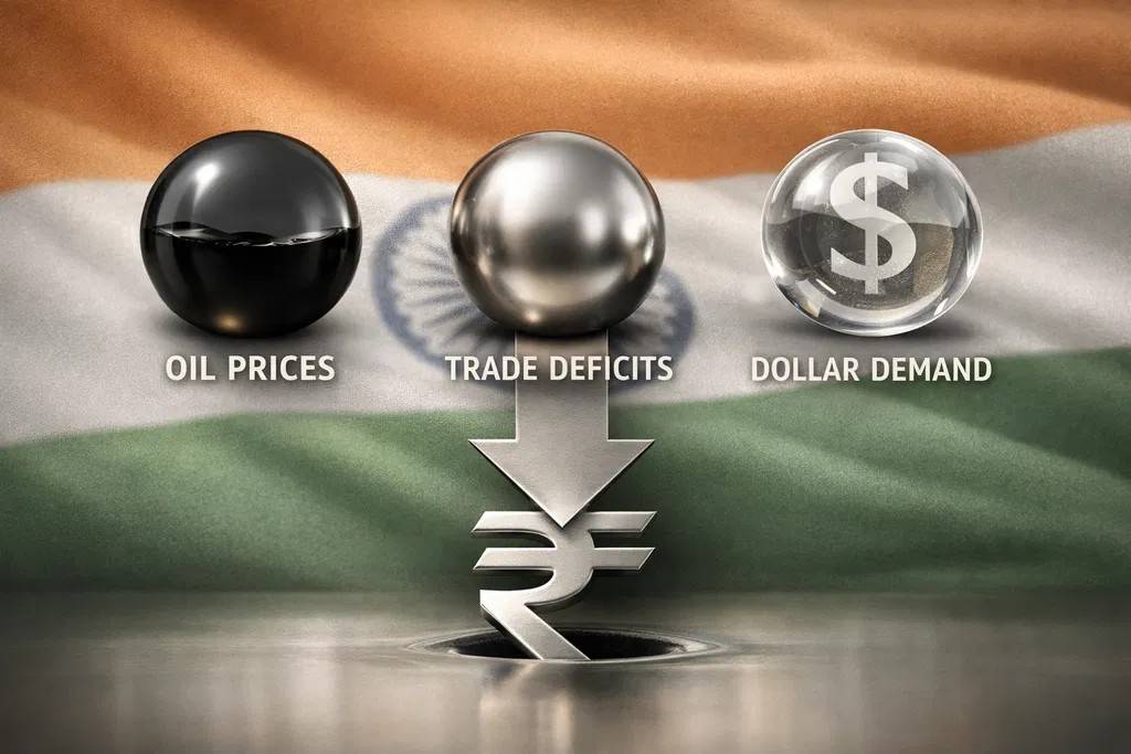 Tại sao đồng rupee Ấn Độ đang giảm giá