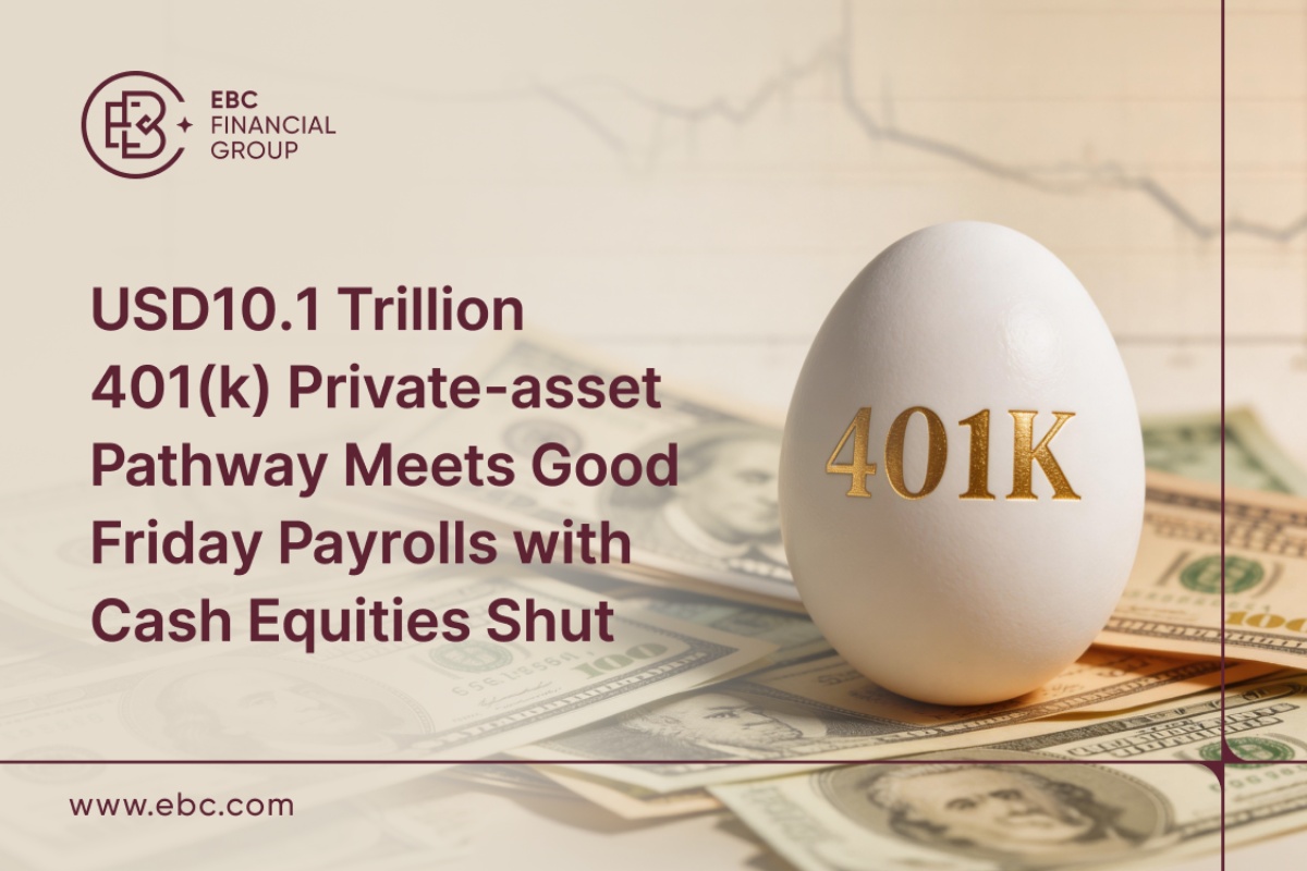 USD10.1 Trillion 401(k) Private-asset Pathway Meets Good Friday Payrolls with Cash Equities Shut