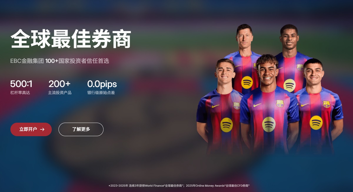 全球最佳券商EBC金融集团