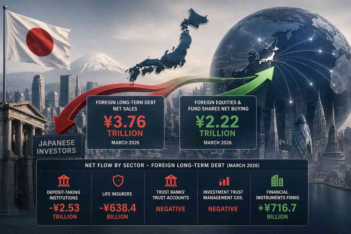 日本の533兆円規模の対外投資転換