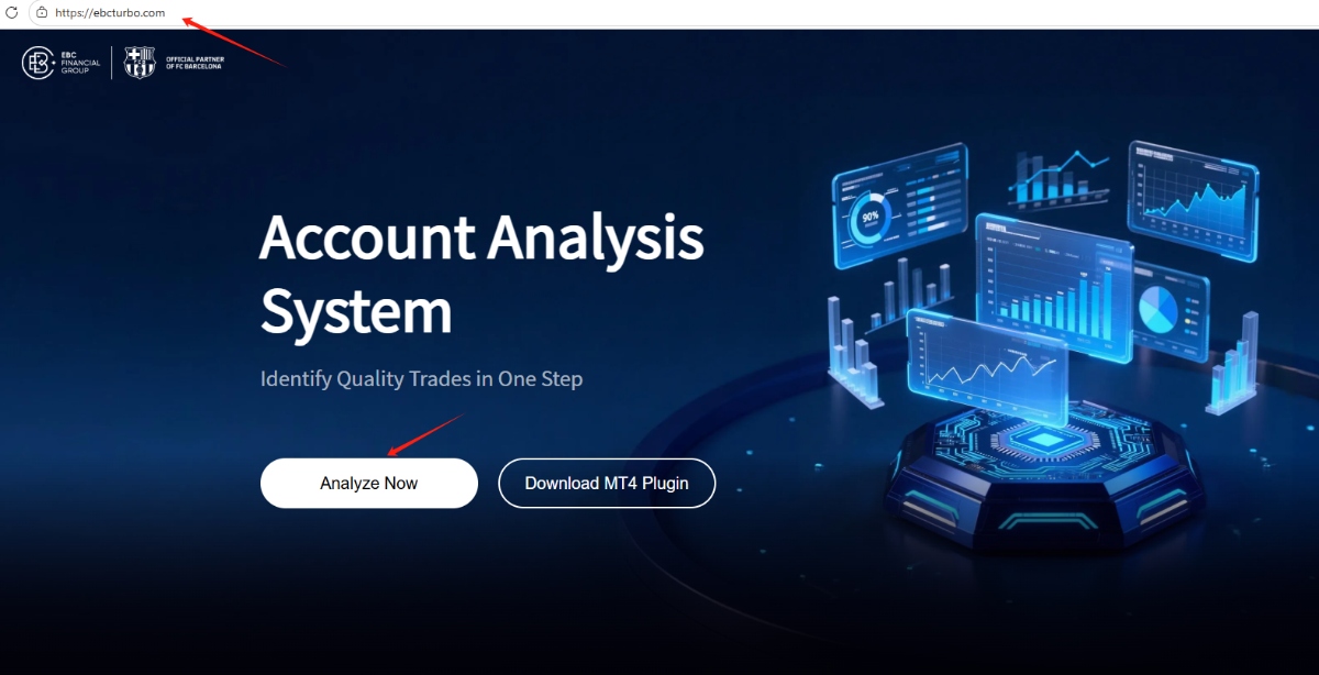 Click Start Your Analysis on EBC Turbo Page