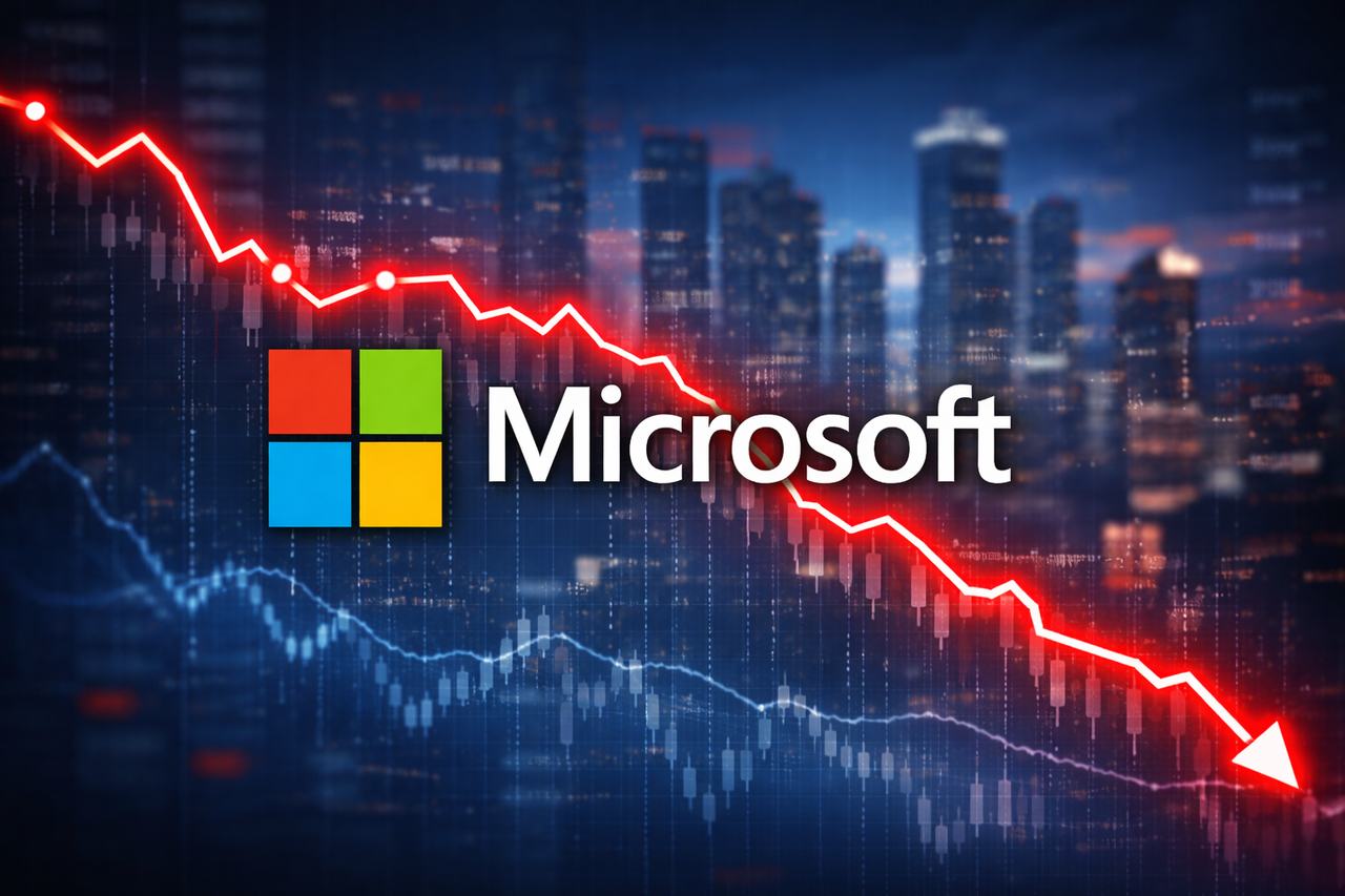 Акции MSFT падают перед публикацией результатов