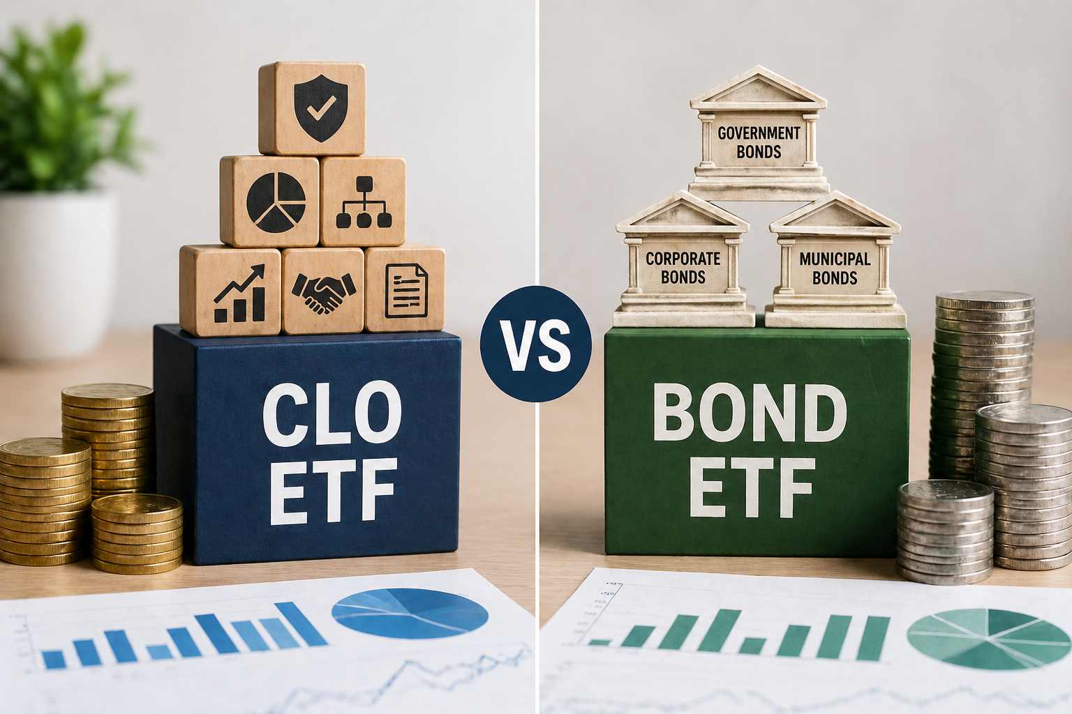 ETF на CLO против традиционного ETF