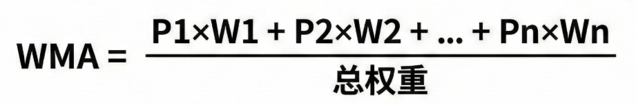 WMA计算公式