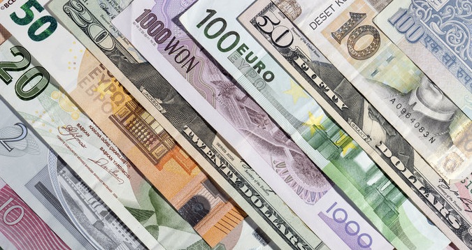 Billetes de distintos países