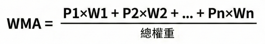 WMA計算公式