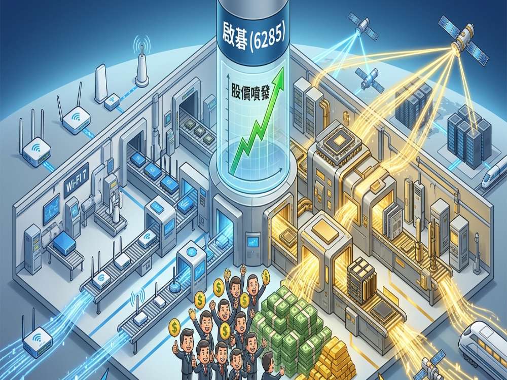 啟碁 (6285) 網通設備自動化生產